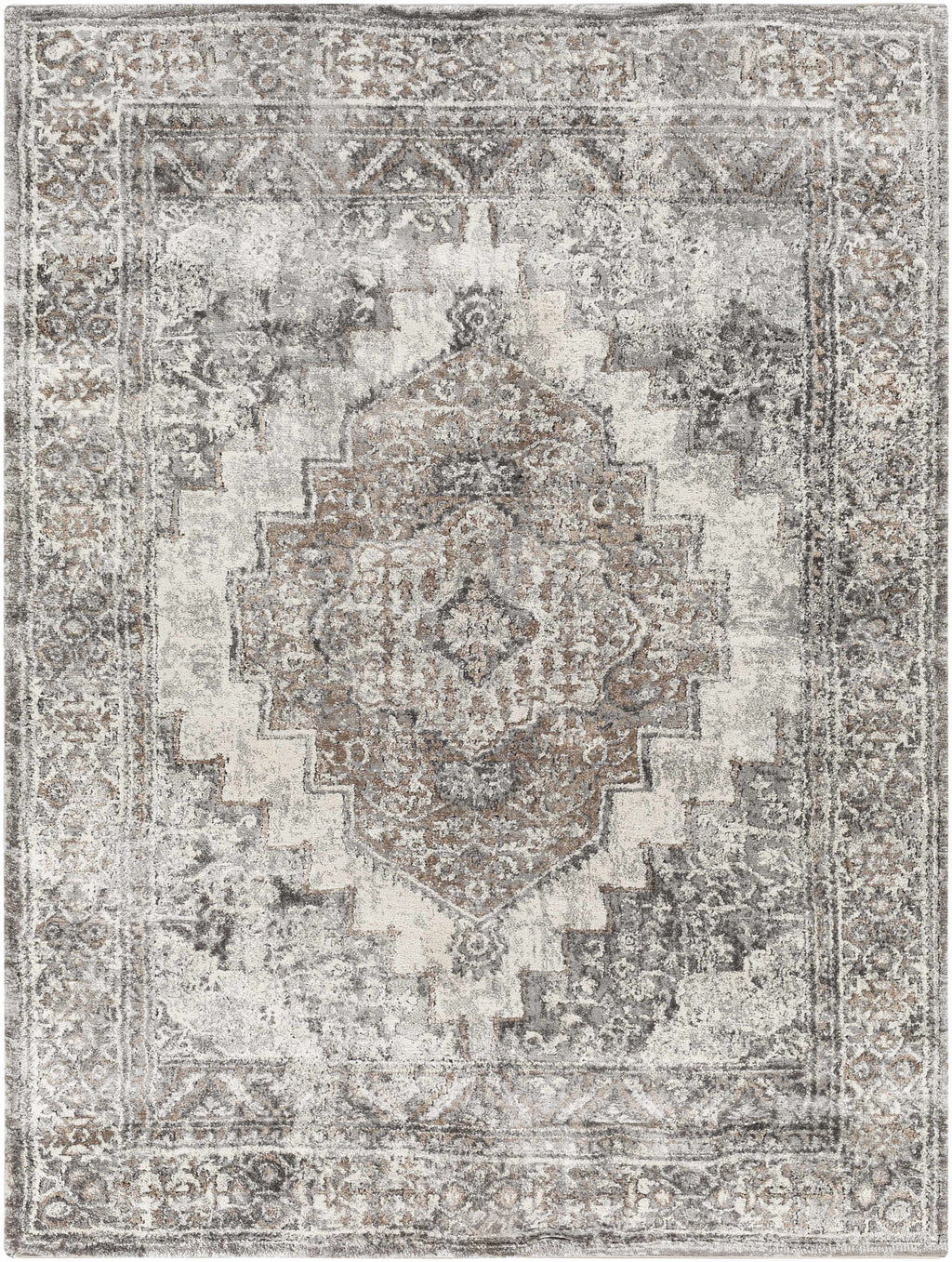 Manaring Charcoal Luxe Thick Area Rug