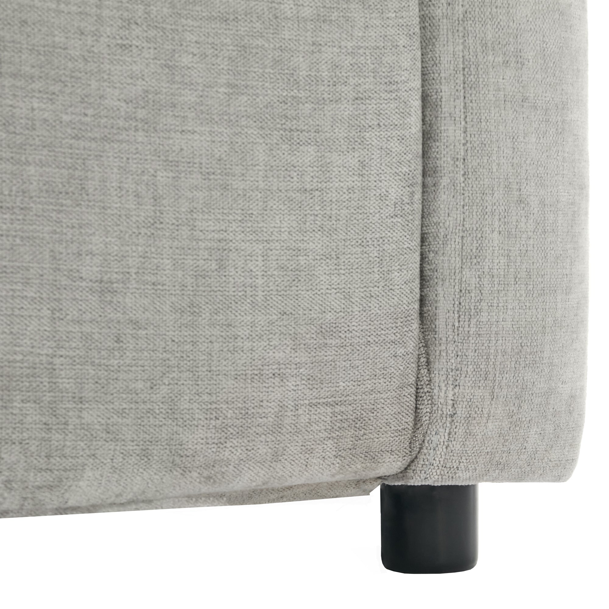 Cozy Upholstered Sofa Set Oversized Comfy Cloud Sofa Double Cushion Sofa Group Plush Cushion Sofa Couch for Living Room, Light Grey