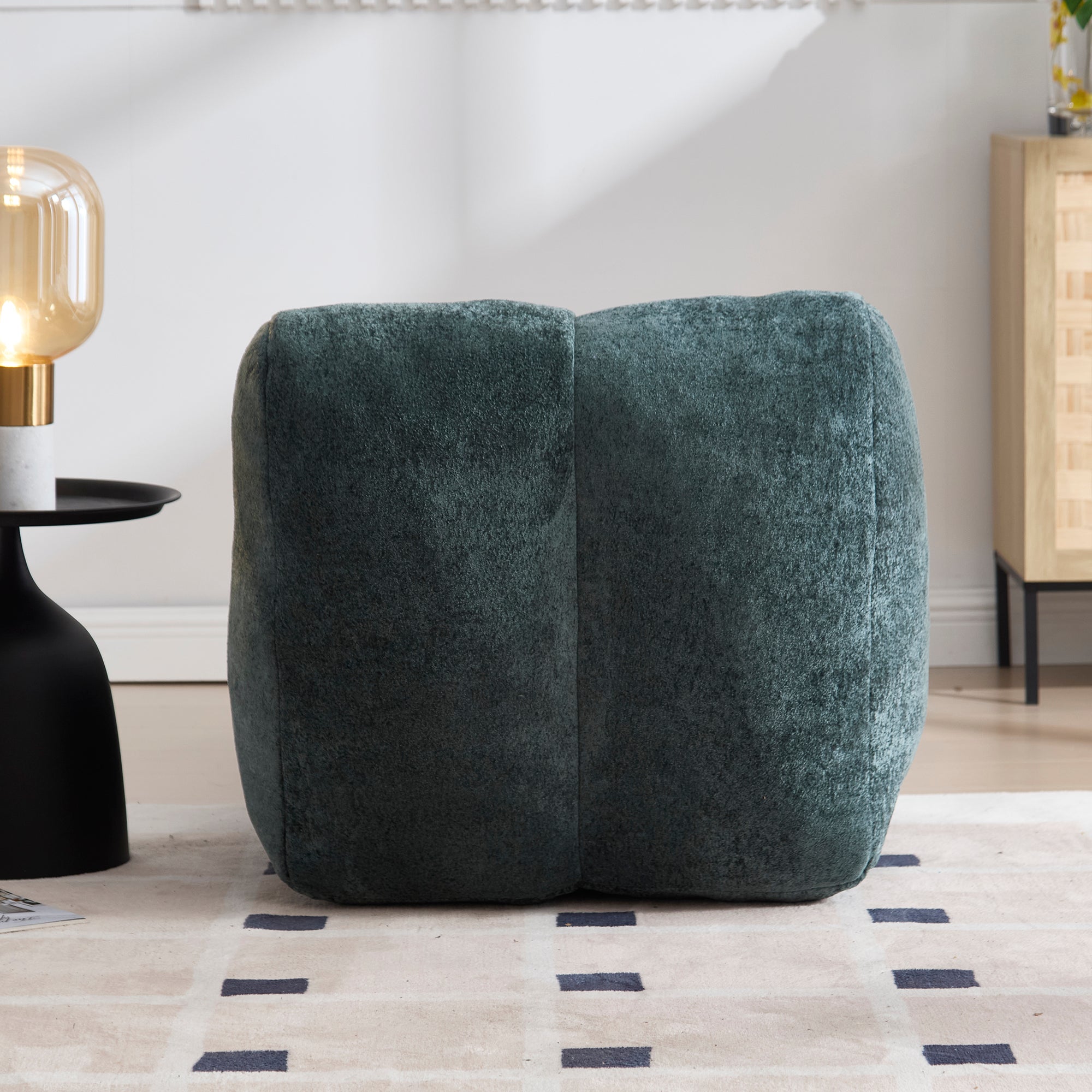 Creative Bean Bag Sofa Chair for Adults with High-Quality Sponge Filling and Polyester Fiber,59x30x23.6 inches