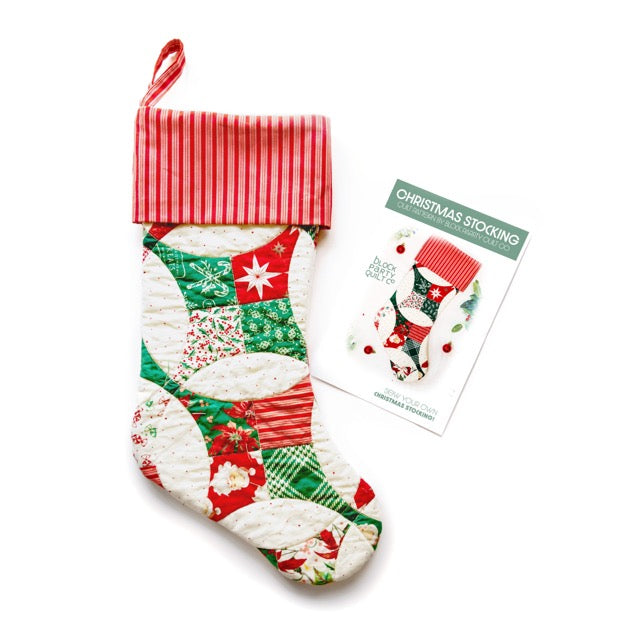 Quilted Stocking Pattern