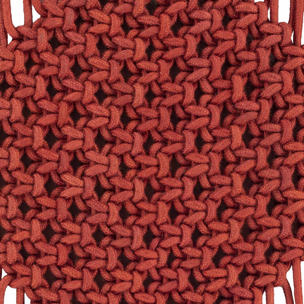 Columbio Rust Macramé Wall Hanging Decor