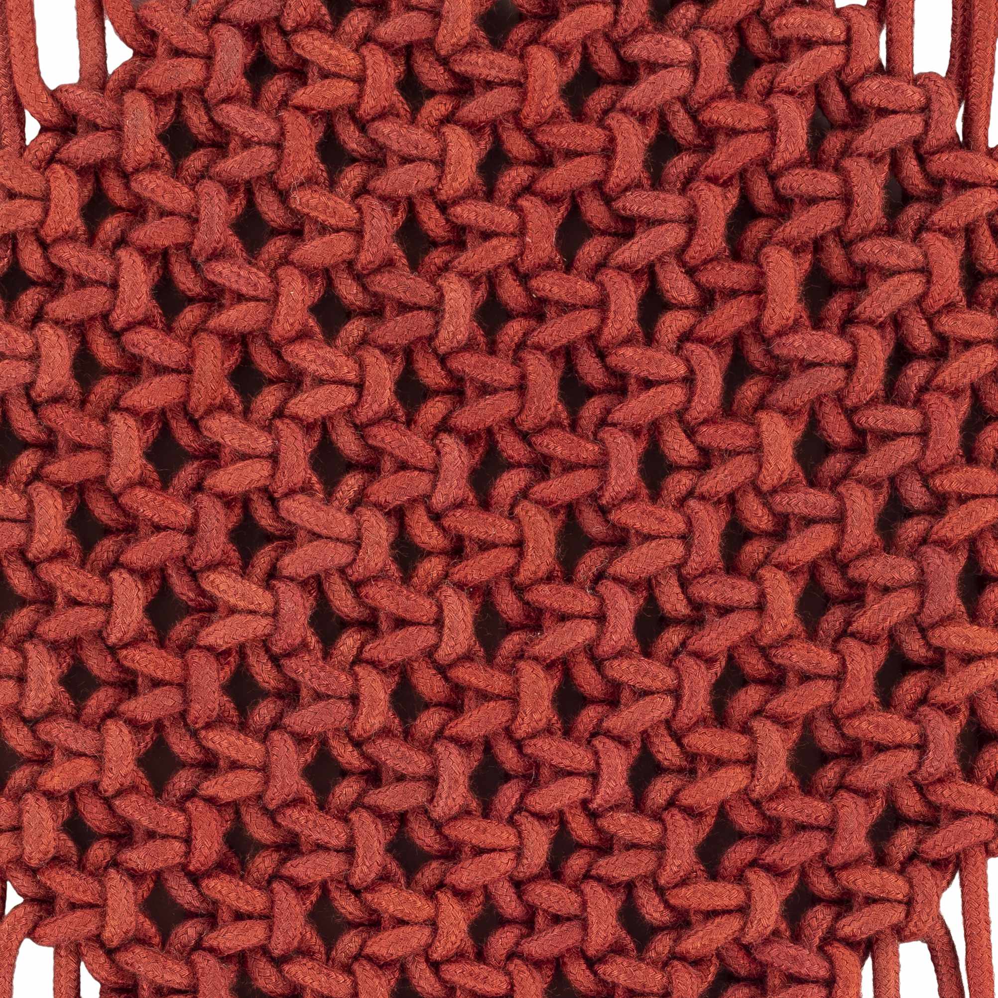Columbio Rust Macramé Wall Hanging Decor