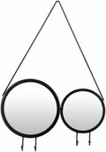 Cotmon Black Iron Frame Mirror