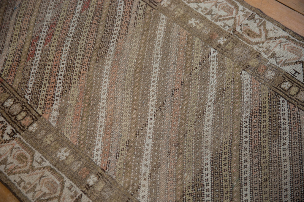 3x8.5 Vintage Distressed Hamadan Rug Runner
