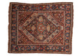 5x6 Vintage Kamseh Square Rug