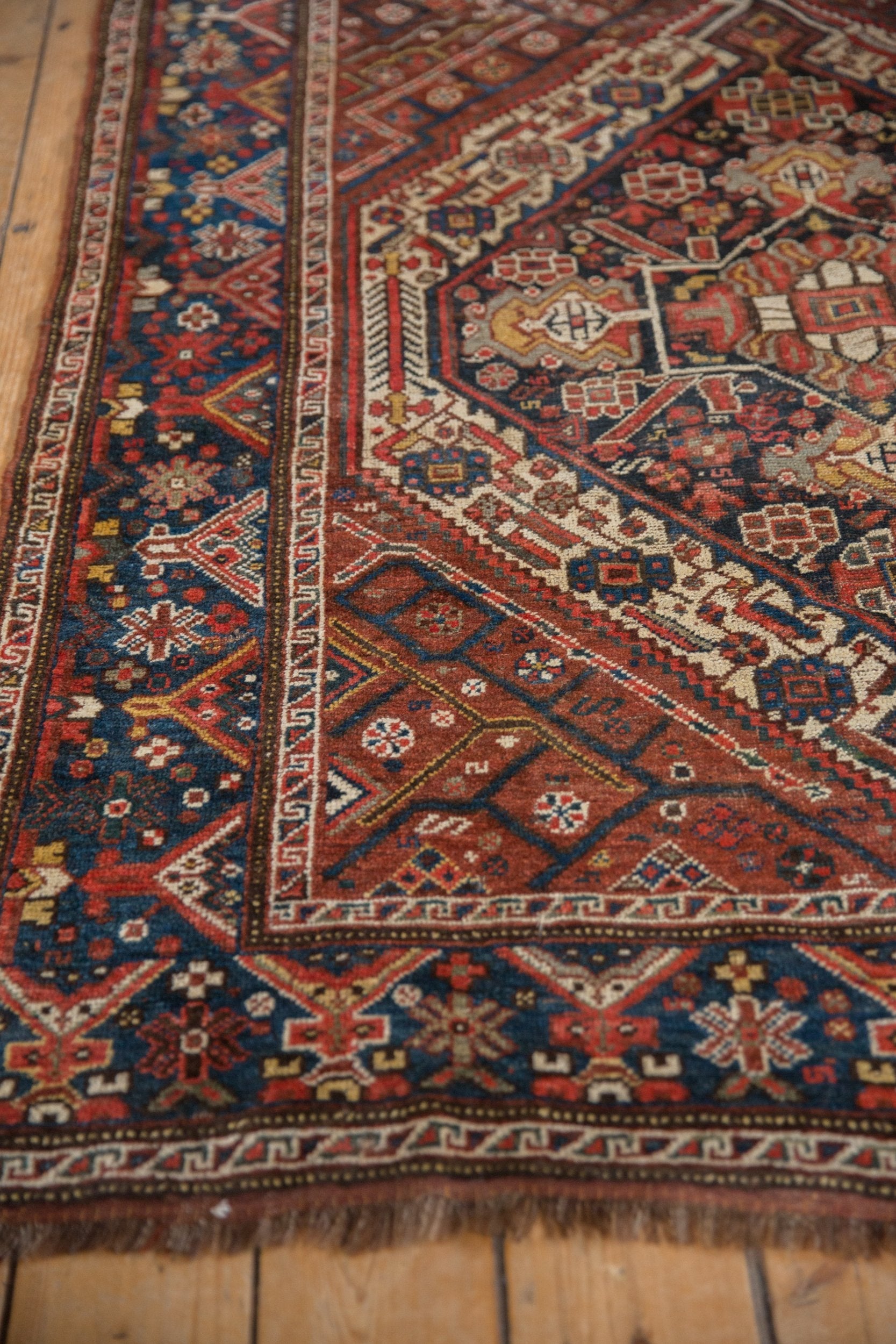 5x6 Vintage Kamseh Square Rug