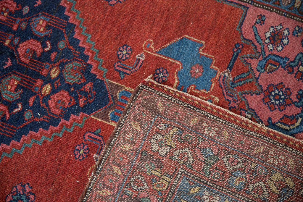 4x7 Vintage Kurdish Bijar Rug