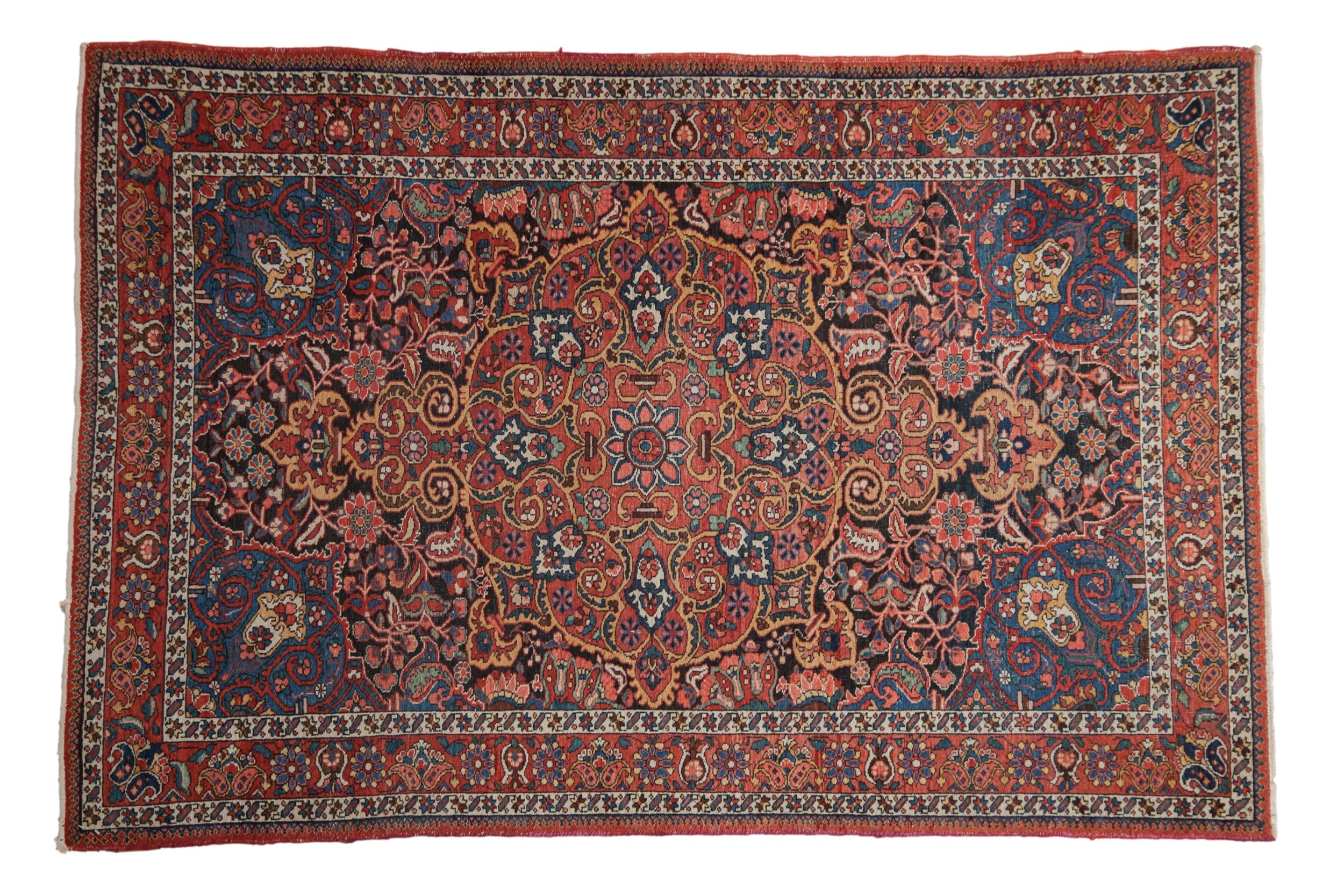 4.5x6.5 Vintage Isfahan Rug