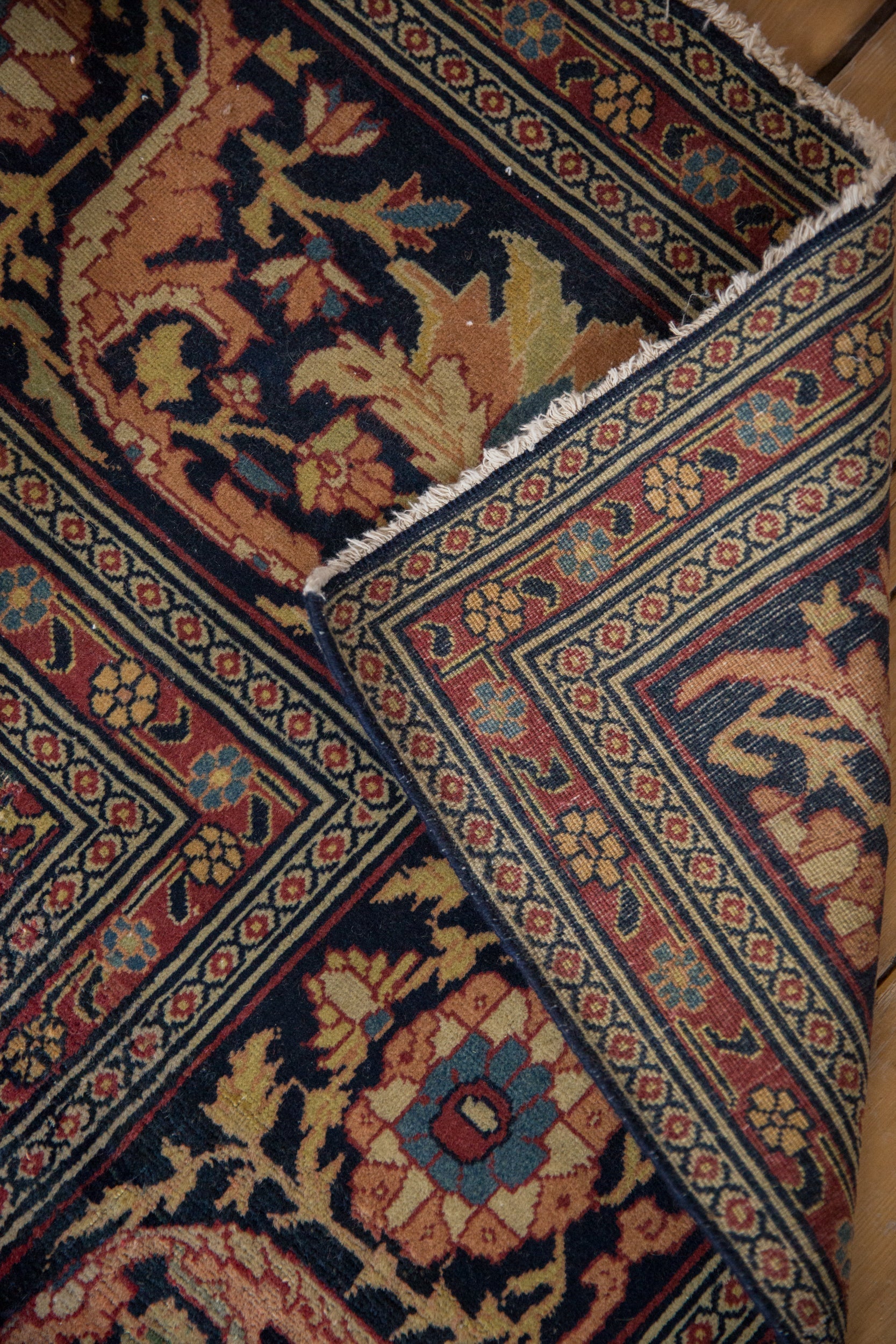 7x10.5 Antique Fine Tabriz Carpet