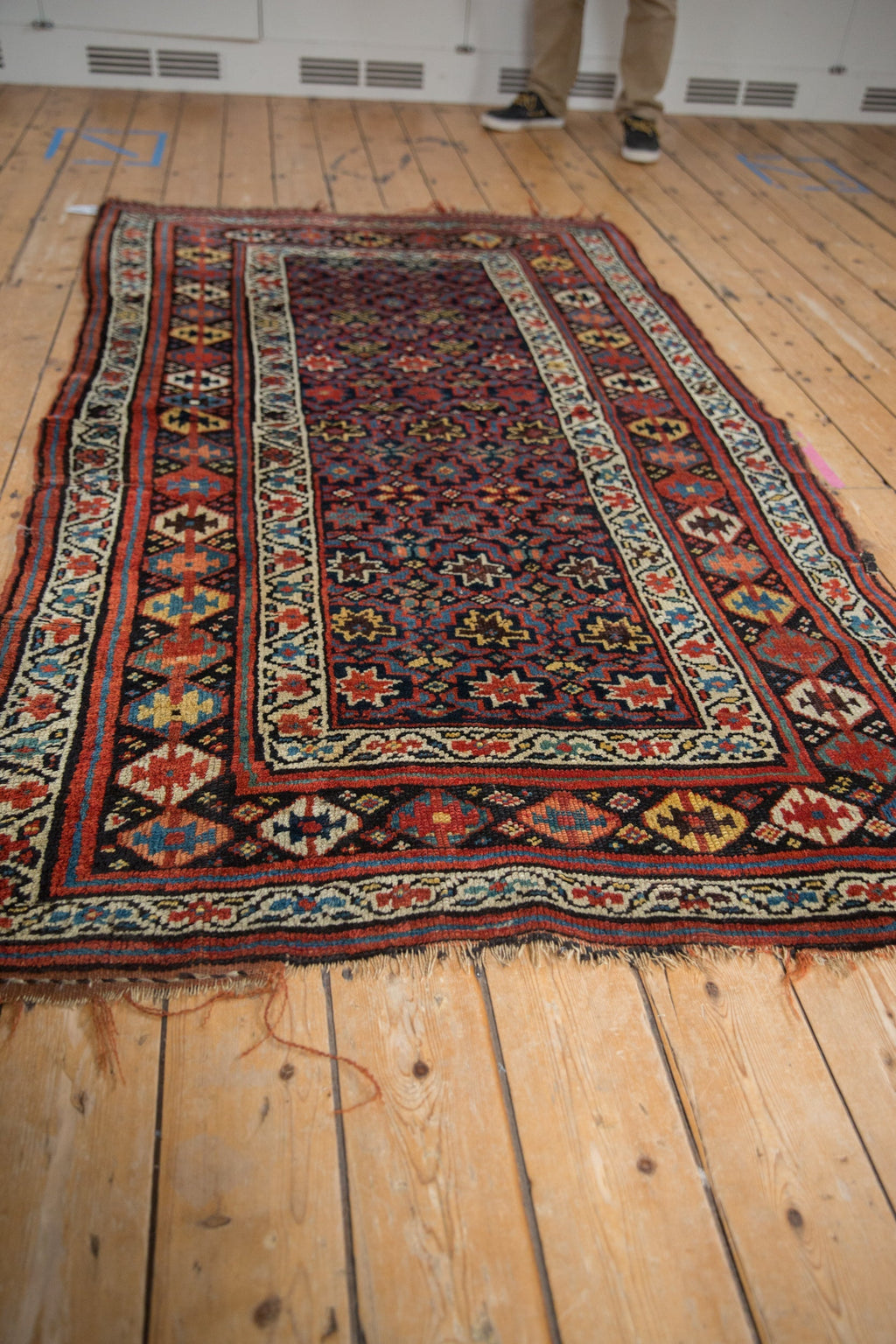 4x7 Vintage Kurd Rug