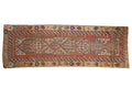 3.5x9.5 Antique Serab Rug Runner