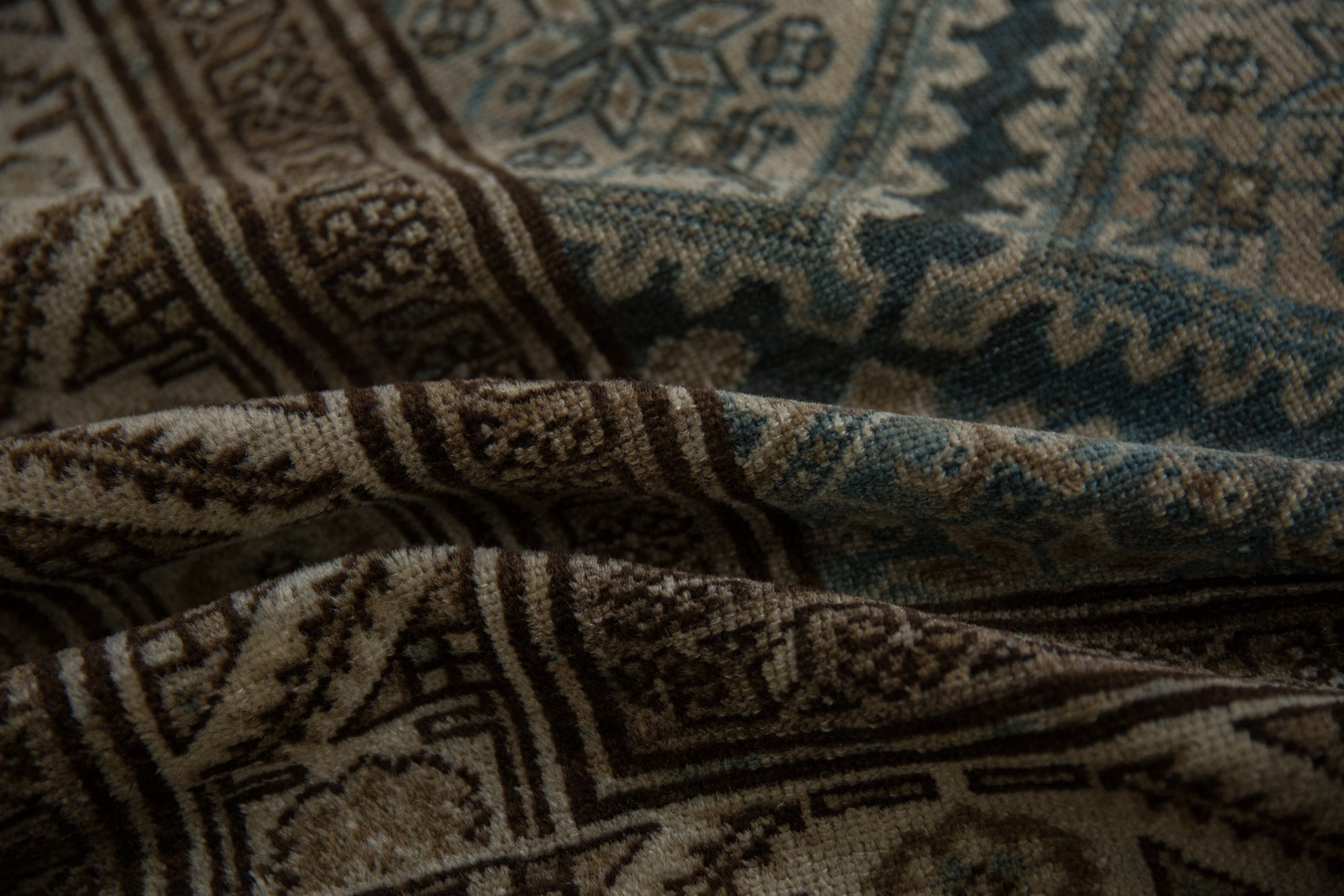 3x4.5 Vintage Fine Distressed Malayer Rug