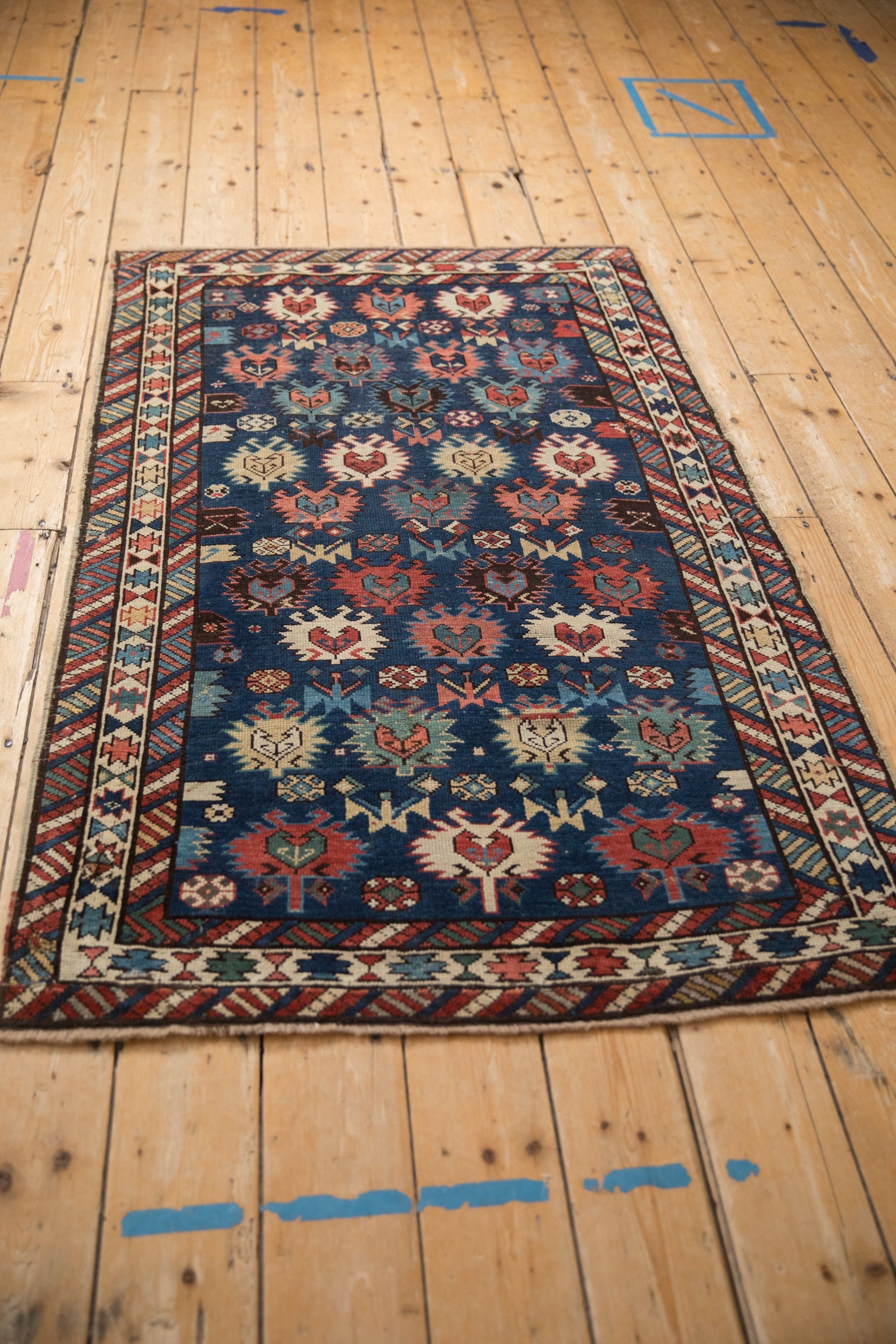 3.5x5.5 Antique Caucasian Rug