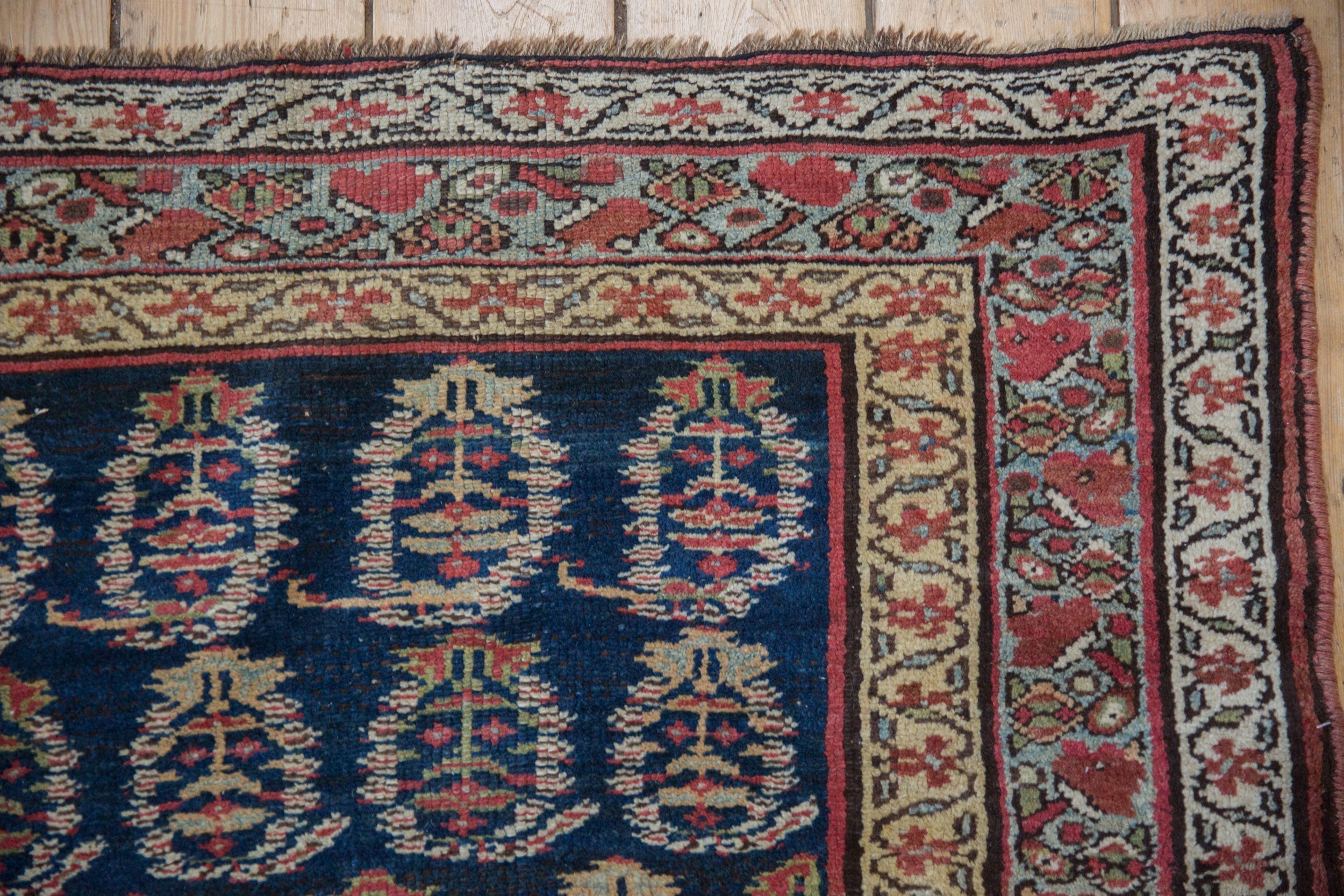 3.5x10 Antique Kurdish Rug Runner