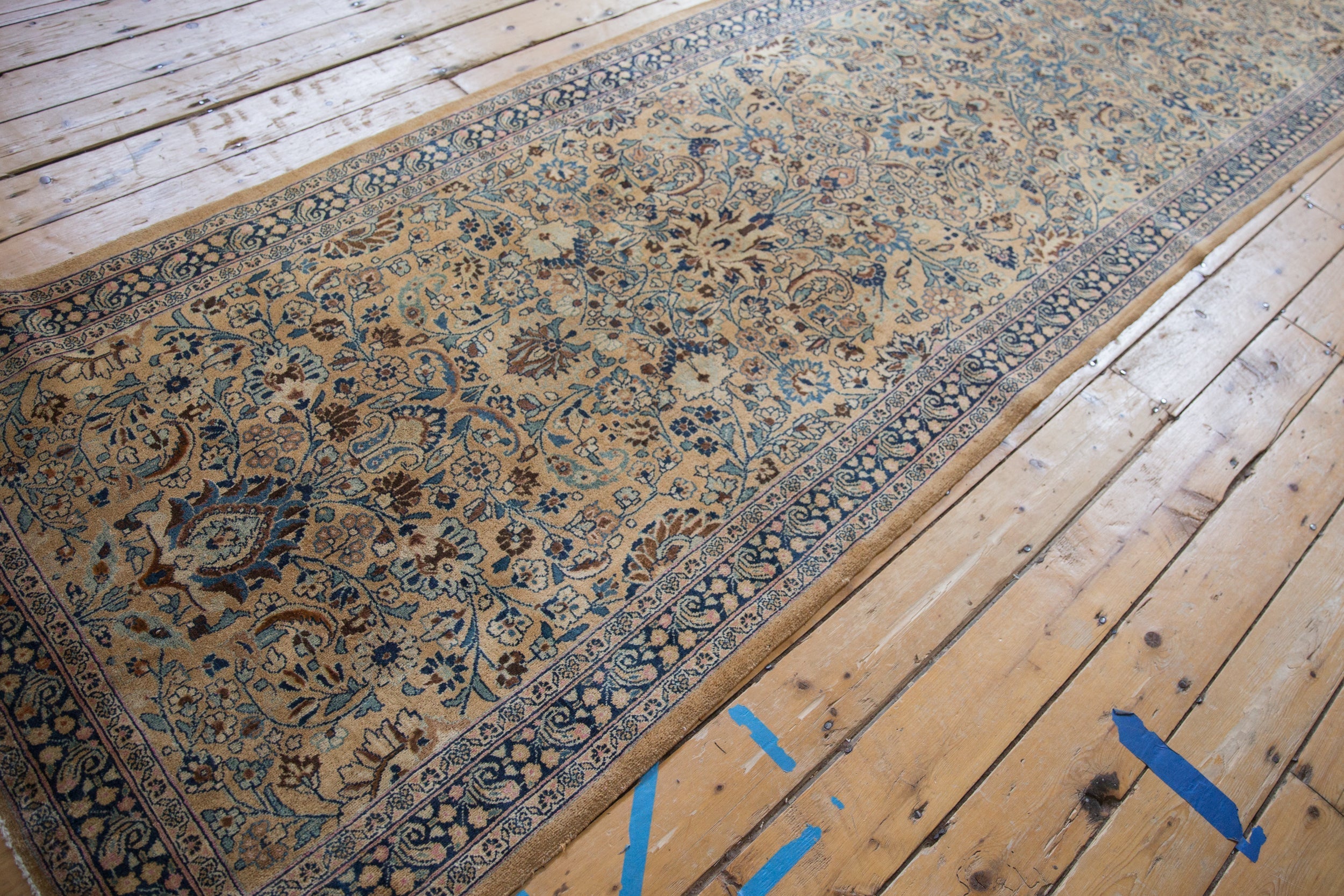 4x16 Vintage Tea Washed Meshed Rug Runner