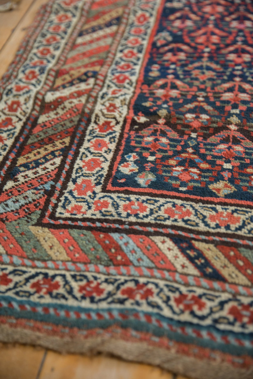 3.5x14.5 Vintage Kurdish Rug Runner