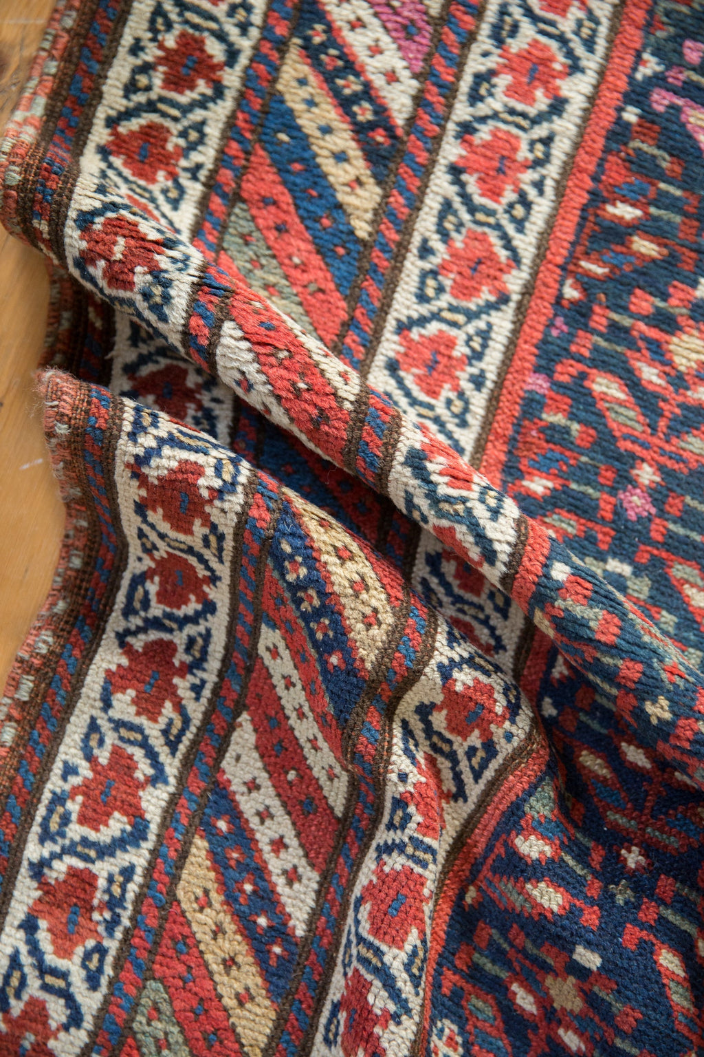 3.5x14.5 Vintage Kurdish Rug Runner