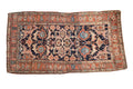 3.5x6.5 Antique Kurdish Rug
