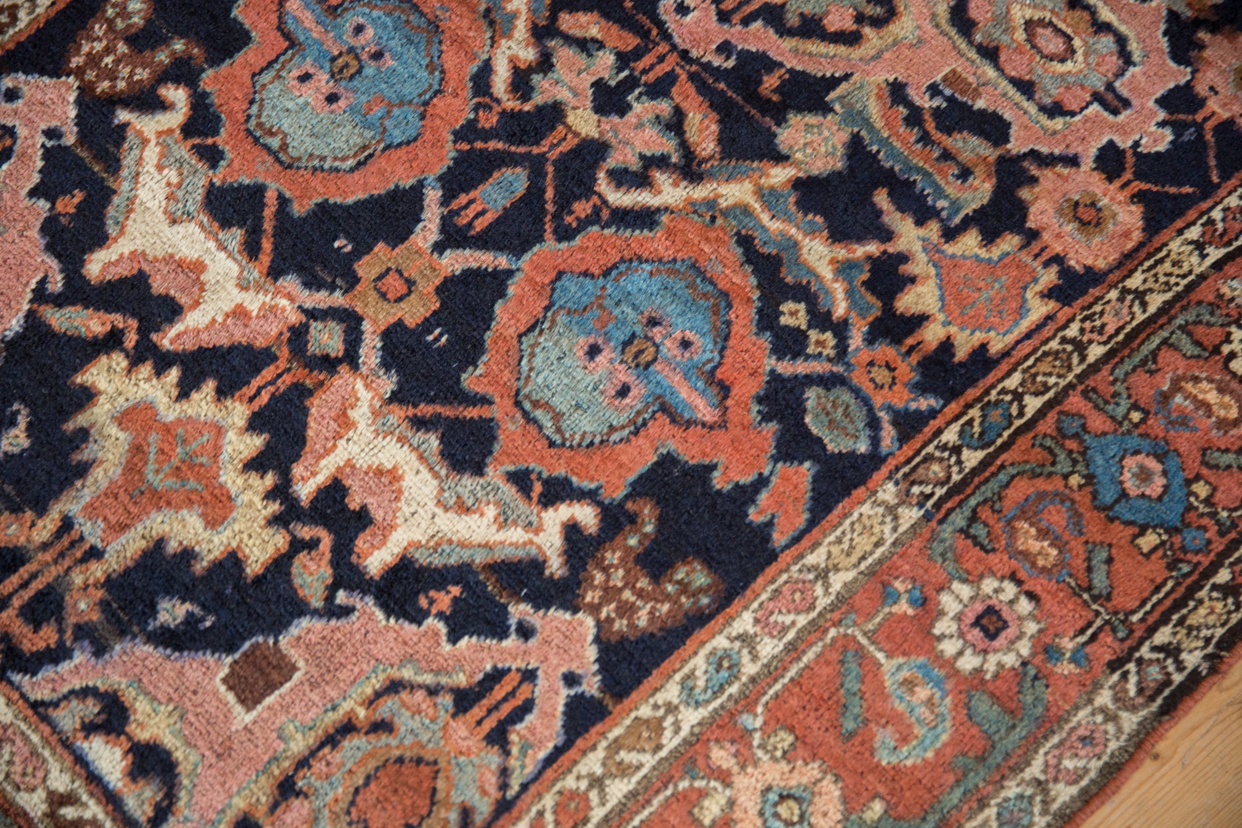 3.5x6.5 Antique Kurdish Rug