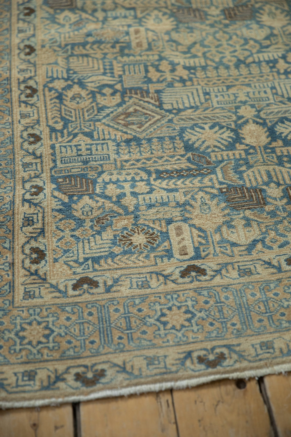4.5x6.5 Vintage Distressed Tabriz Rug