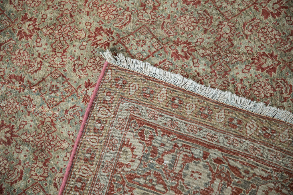 6x10 Vintage Distressed Tabriz Carpet