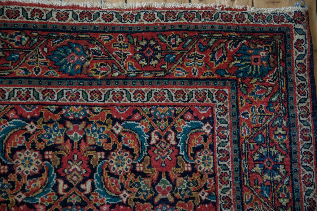 4.5x7 Vintage Sarouk Rug