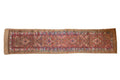 3x12.5 Antique Camel Hair Serab Rug Runner