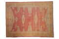 8.5x11.5 Vintage Distressed Oushak Carpet