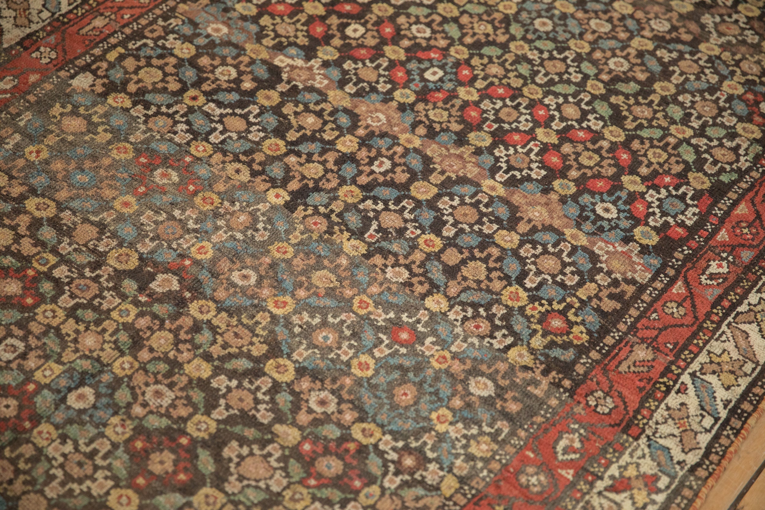 4x8.5 Antique Qashqai Rug Runner