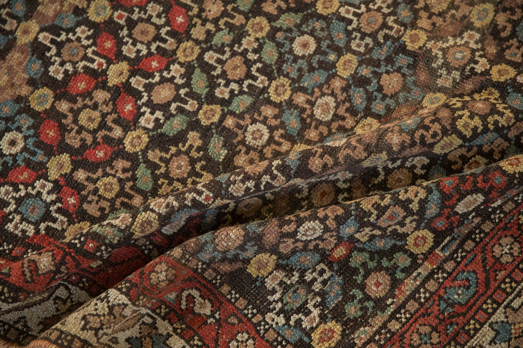 4x8.5 Antique Qashqai Rug Runner