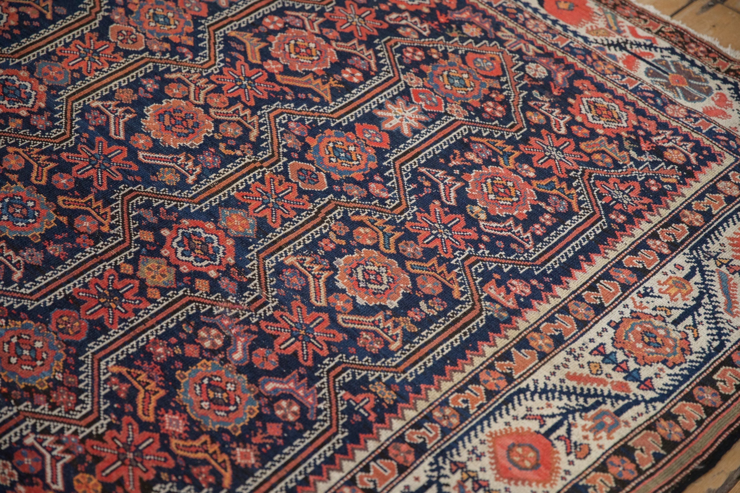 5.5x6.5 Antique Fine Malayer Carpet