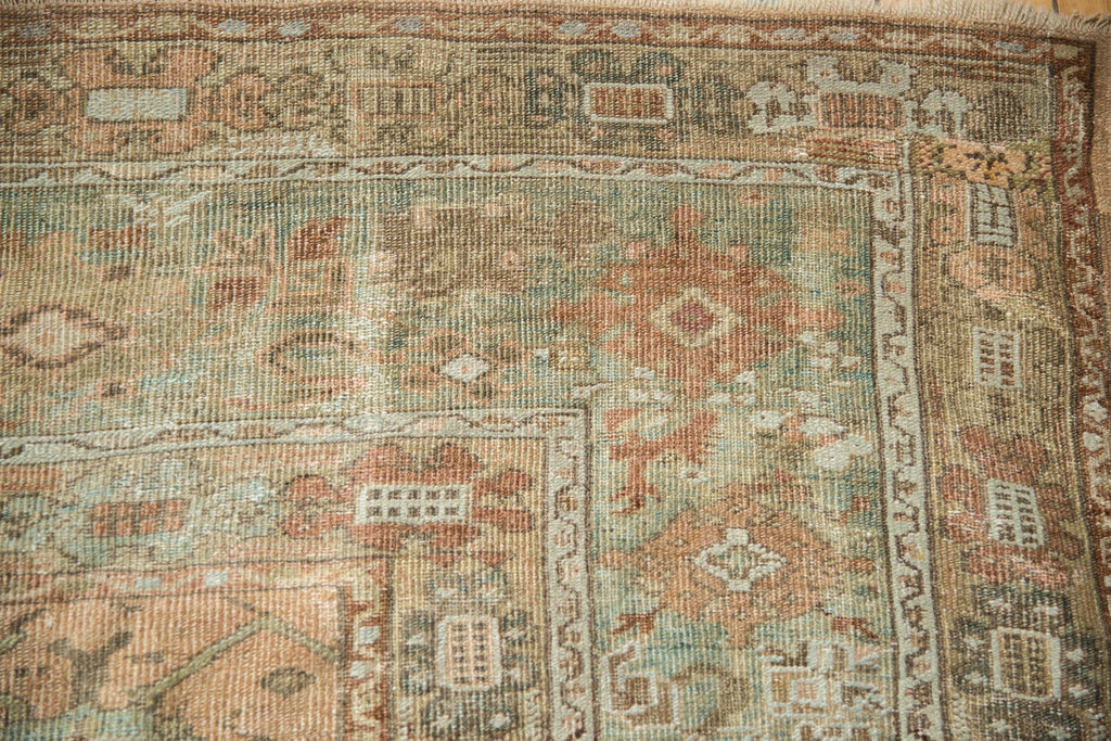 9x11.5 Vintage Distressed Ghiordes Carpet