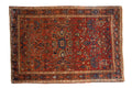 3.5x5 Antique Farahan Sarouk Rug