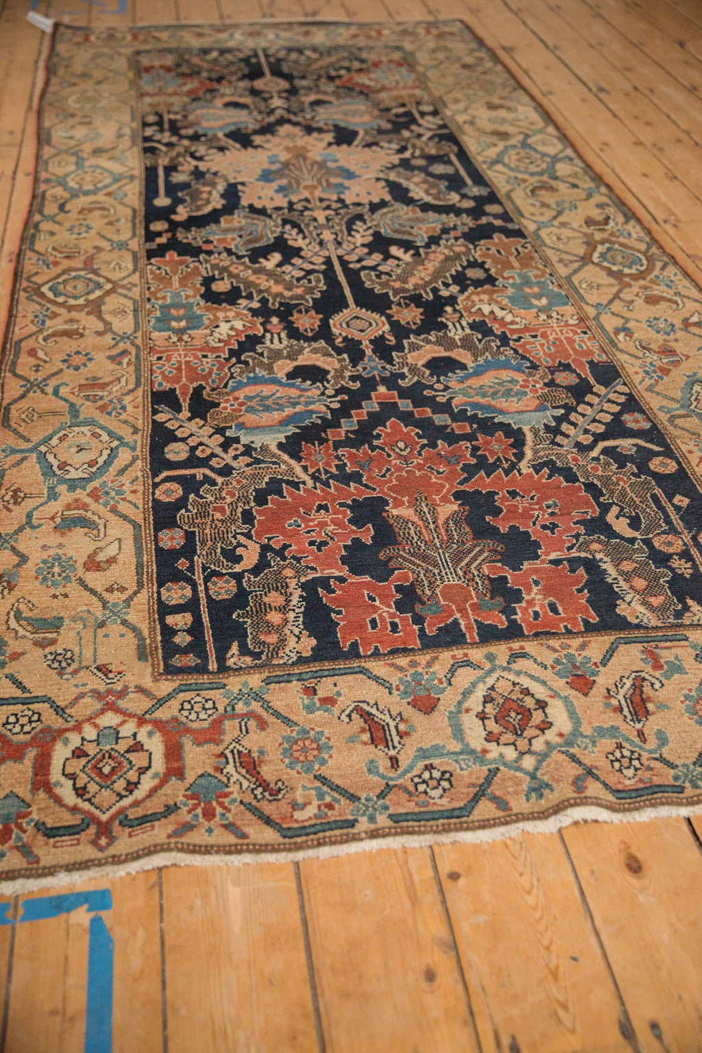 4x10 Antique Fine Malayer Rug Runner