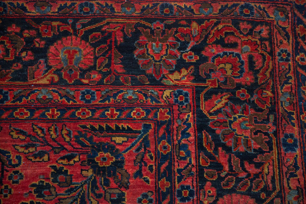 6.5x8.5 Antique Sarouk Carpet