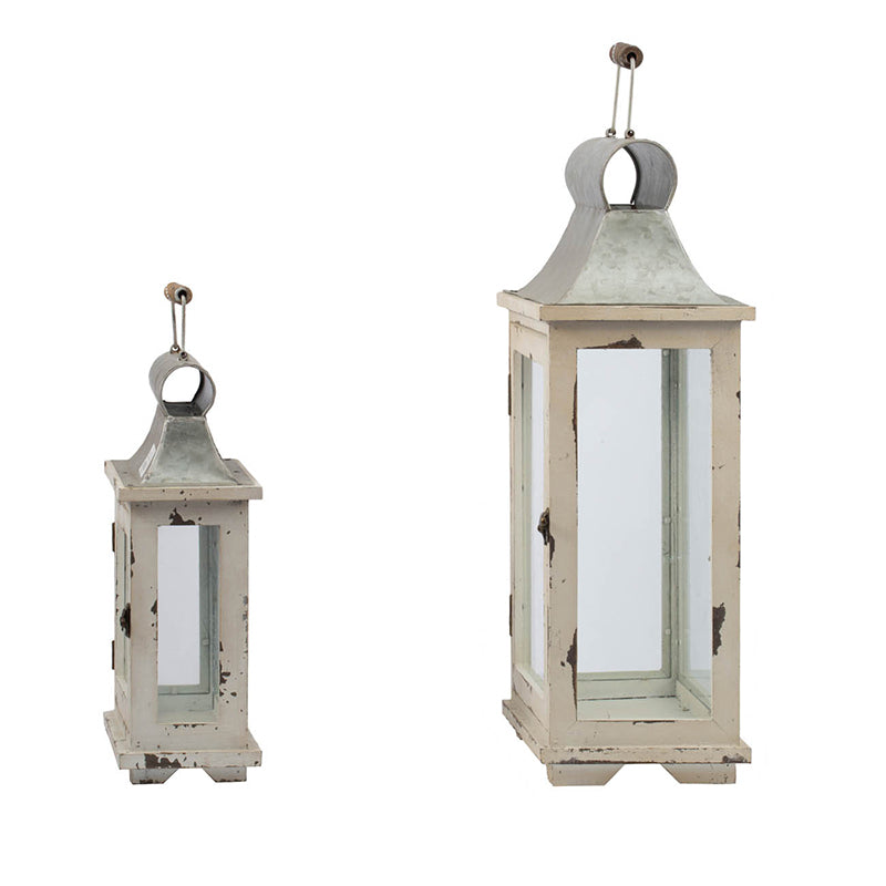 Wooden Candle Lantern Decorative, Hurricane Lantern Holder Decor for Indoor Outdoor, Home Garden Wedding