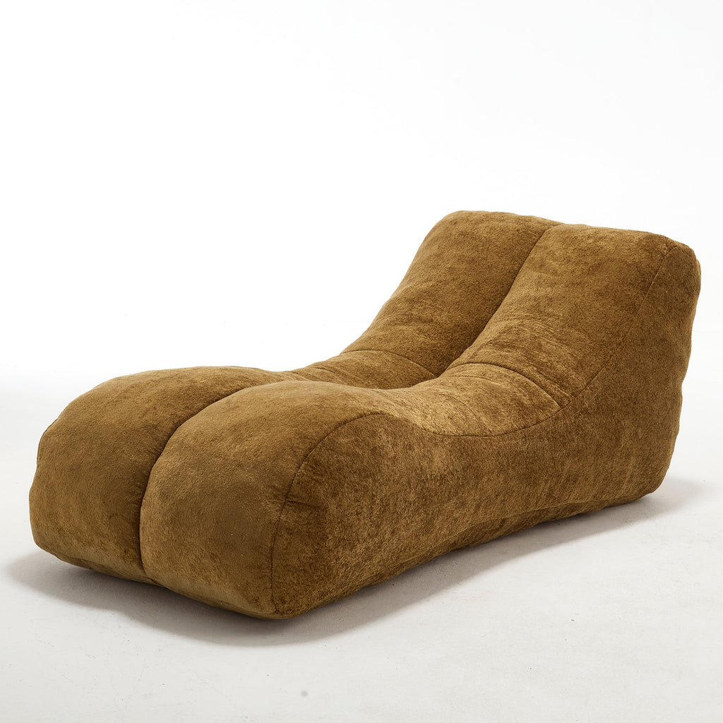 Creative Bean Bag Sofa Chair for Adults with High-Quality Sponge Filling and Polyester Fiber,59x30x23.6 inches