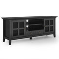 Acadian - 60' TV Media Stand - Black