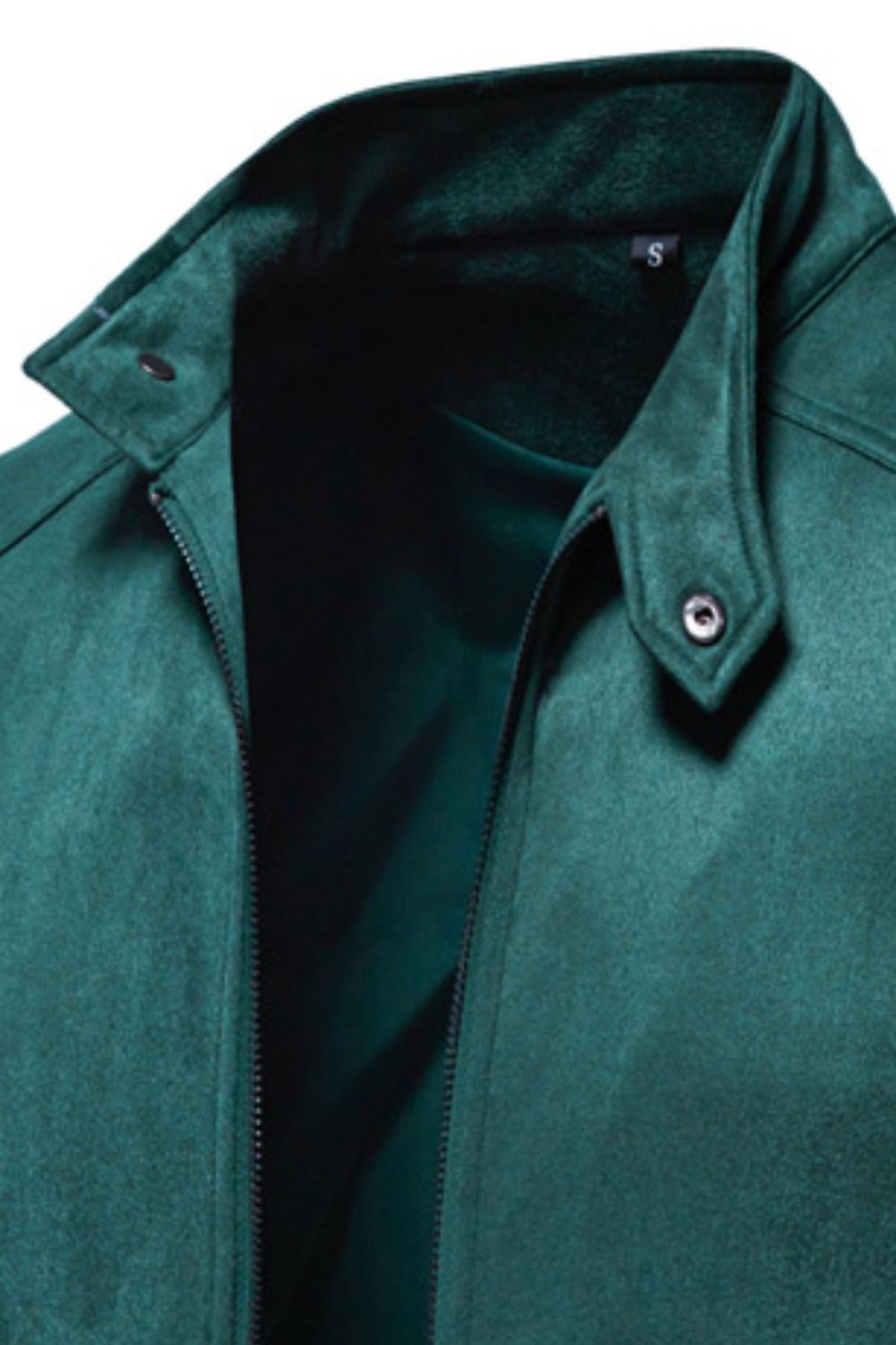 Zip Up Long Sleeve Biker Jacket