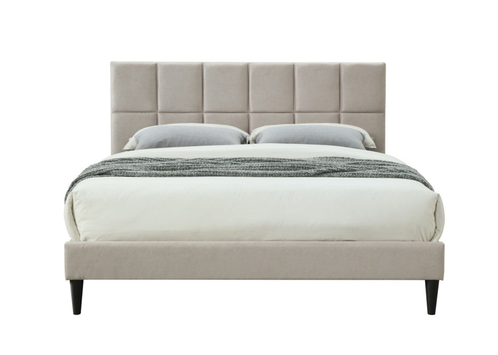 Full Sized Squares Bed in a Box w/ USB