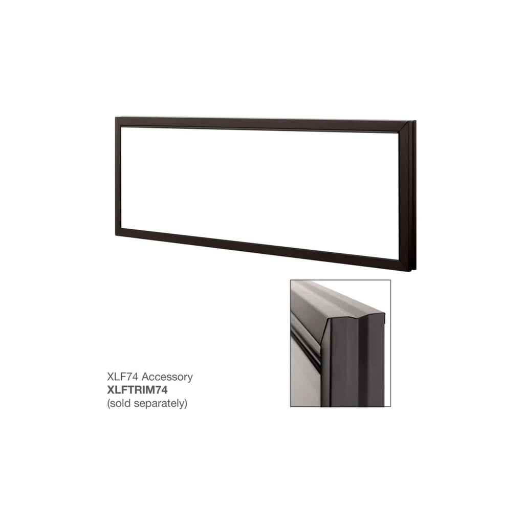 Dimplex IgniteXL 74" Premium Built-In Linear Electric Fireplace With Integrated Heater Fan [XLF74] (SAK14736)