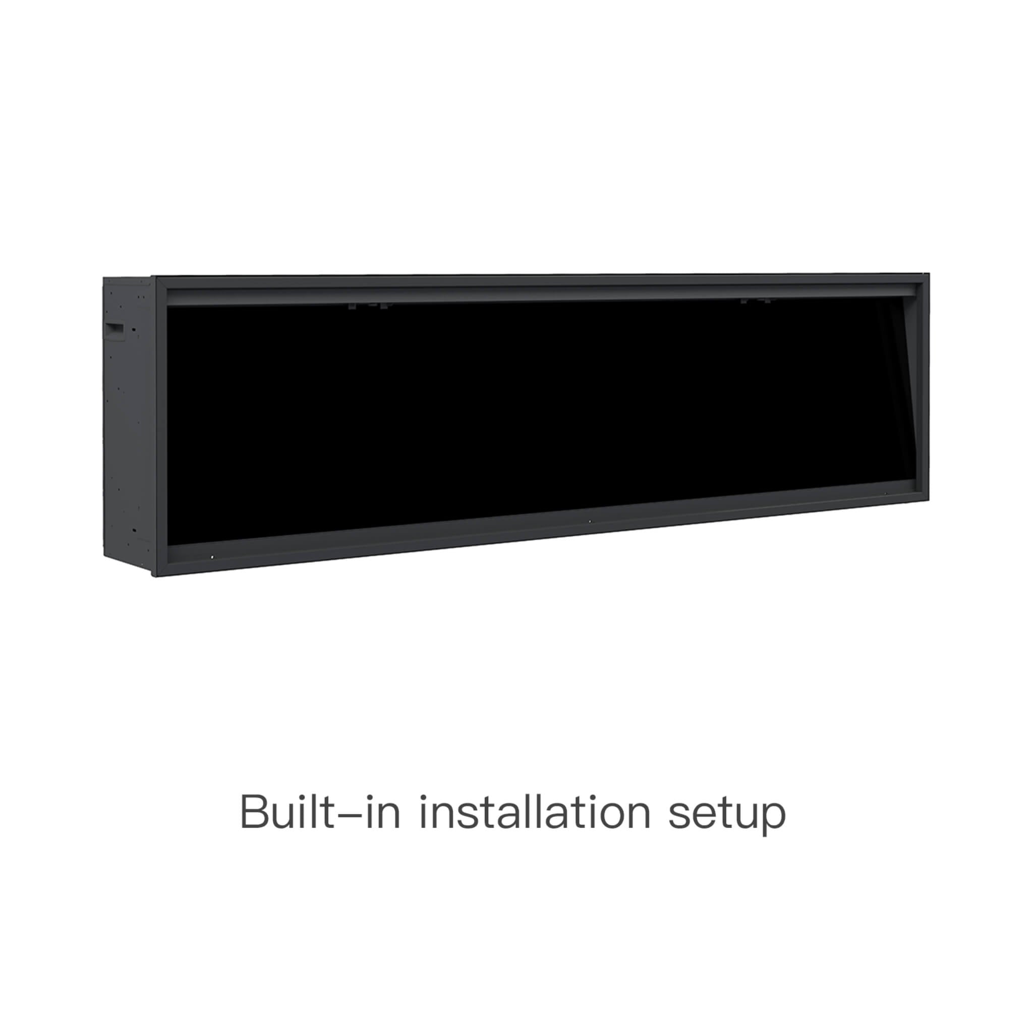 Dynasty Allegro 58" Smart Linear Electric Fireplace With Heater Timer Settings [DY-BFM58] (SAK23948)