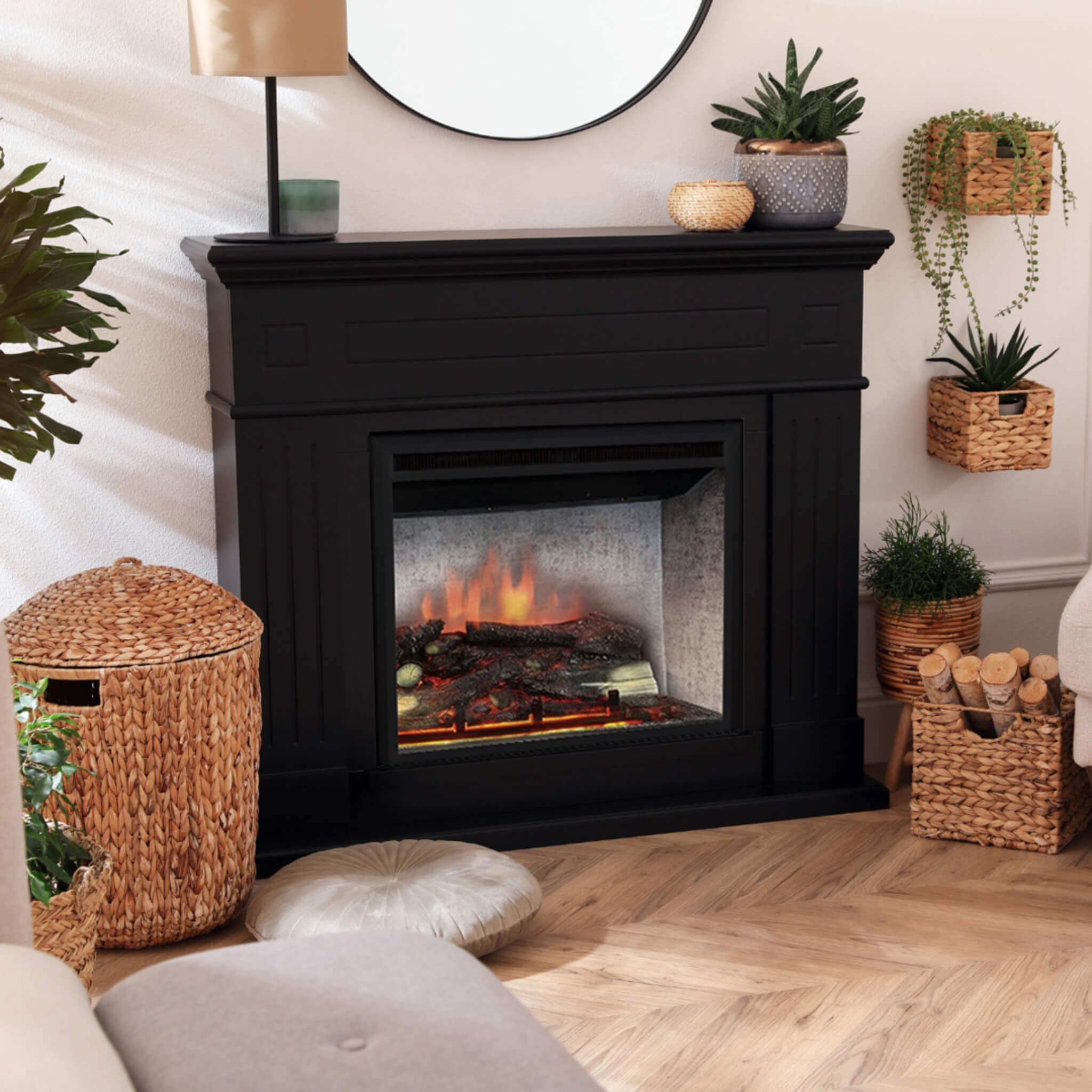 Dynasty Presto 35" Vent Free Electric Firebox Insert With Remote Control [DY-FI35D] (SAK86012)
