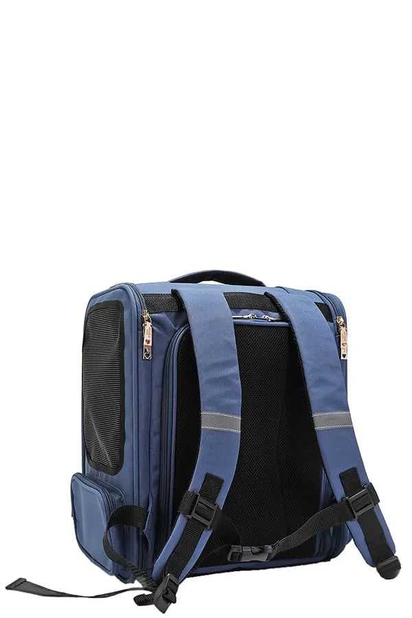 Nicole Lee USA Expandable Pet Carrier Backpack