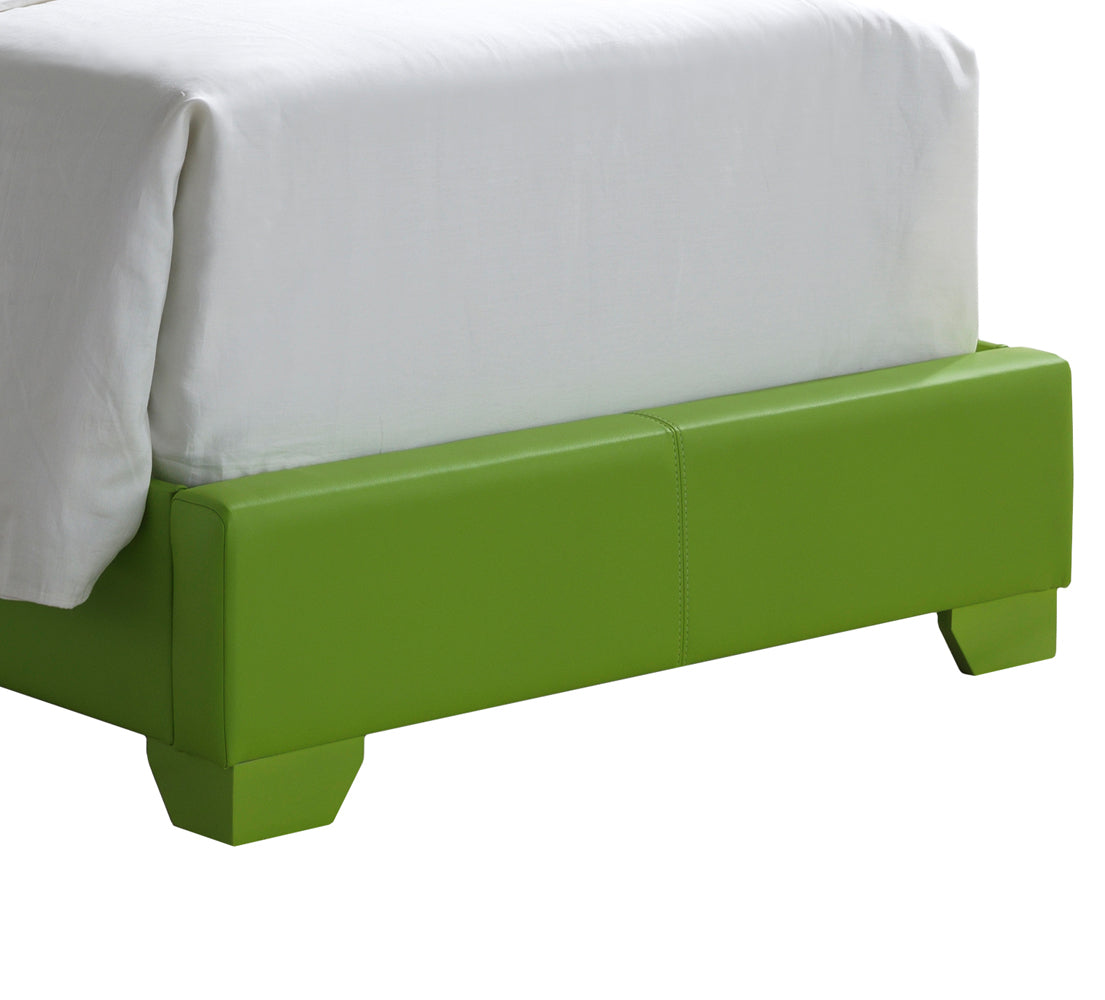 Aaron G1807-TB-UP Twin Bed , APPLE GREEN