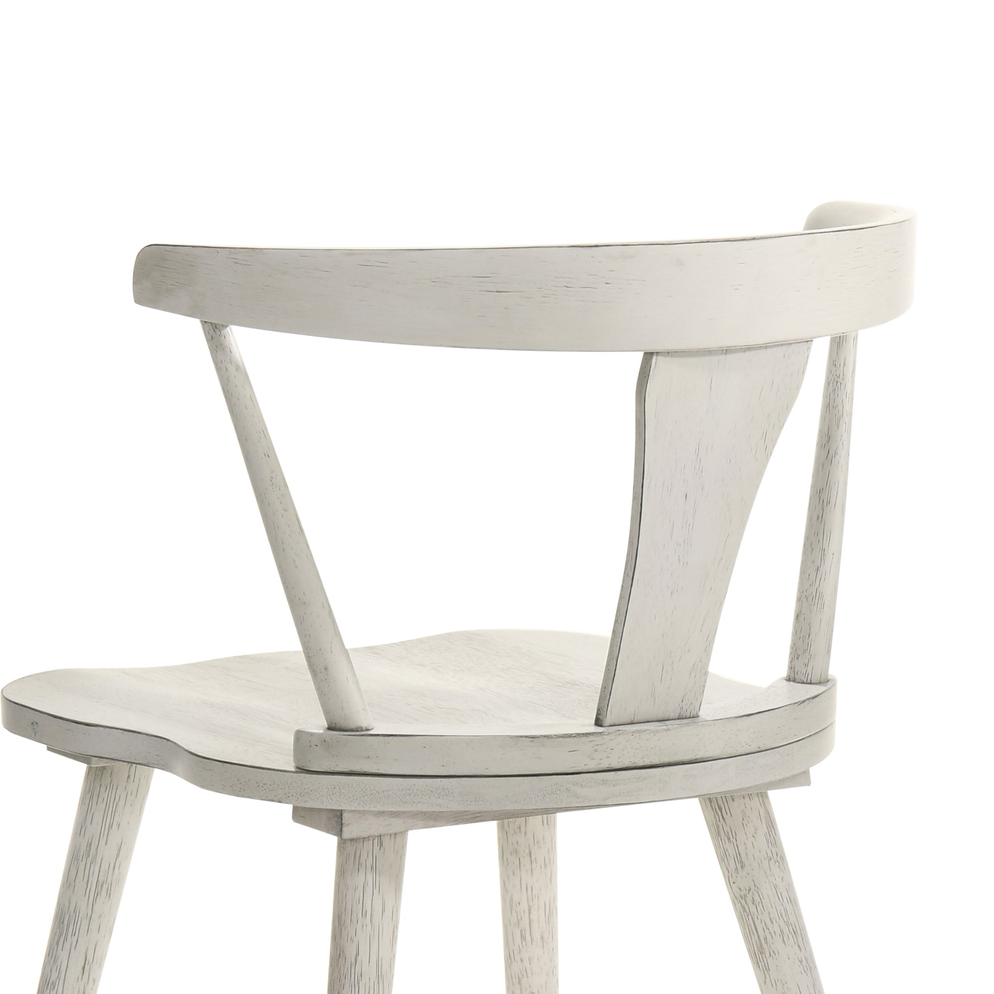 2-Piece Rustic Dining Side Chair Set, Solid Wood Frame, Farmhouse Modern Design, Easy Assembly