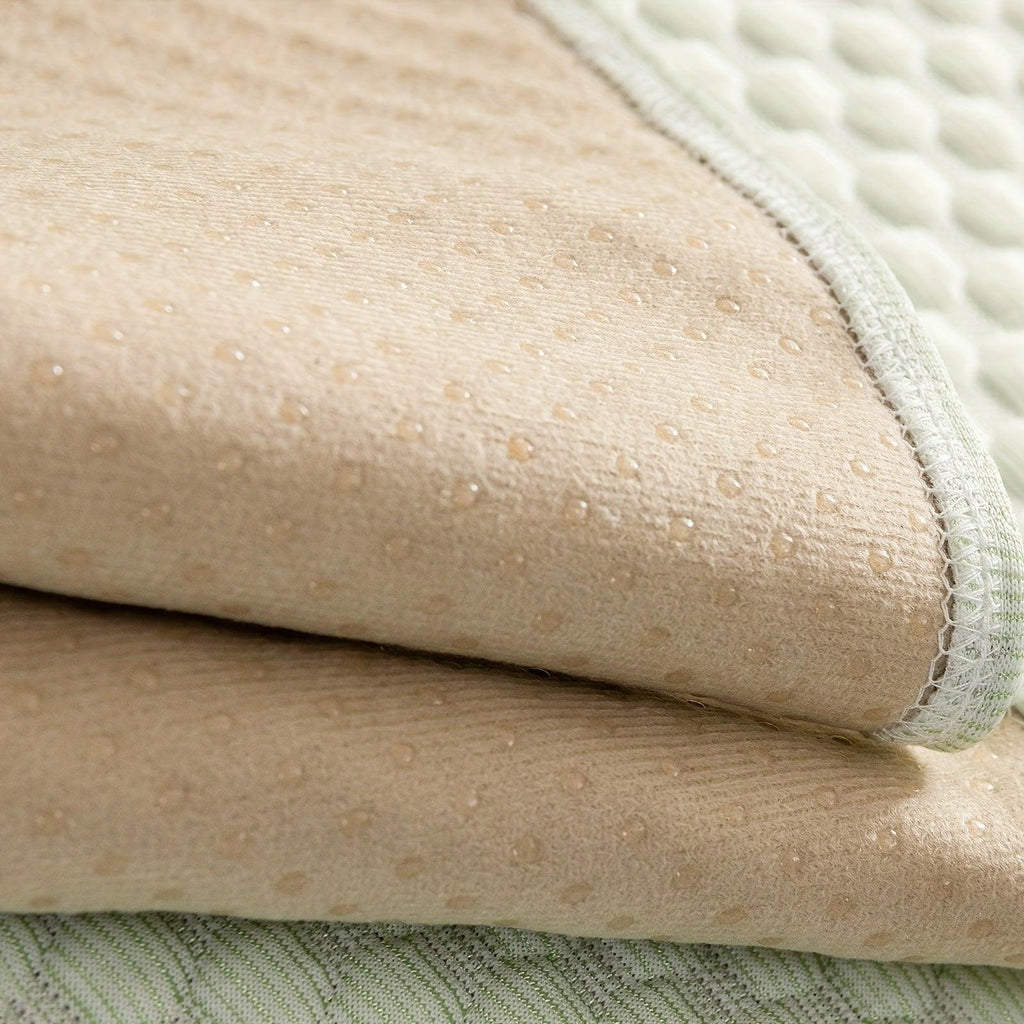 Breathable Ice Silk Light Gray Couch Cover - Cooling & Anti-Scratch