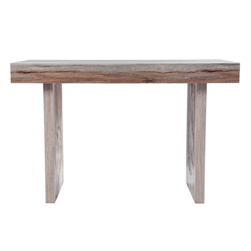 Chadkirk Faux Marble Writing Desk