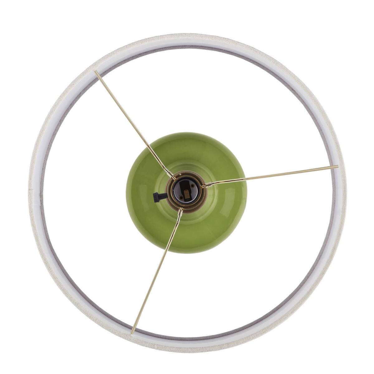 Ceramic Genie Table Lamp Green See below