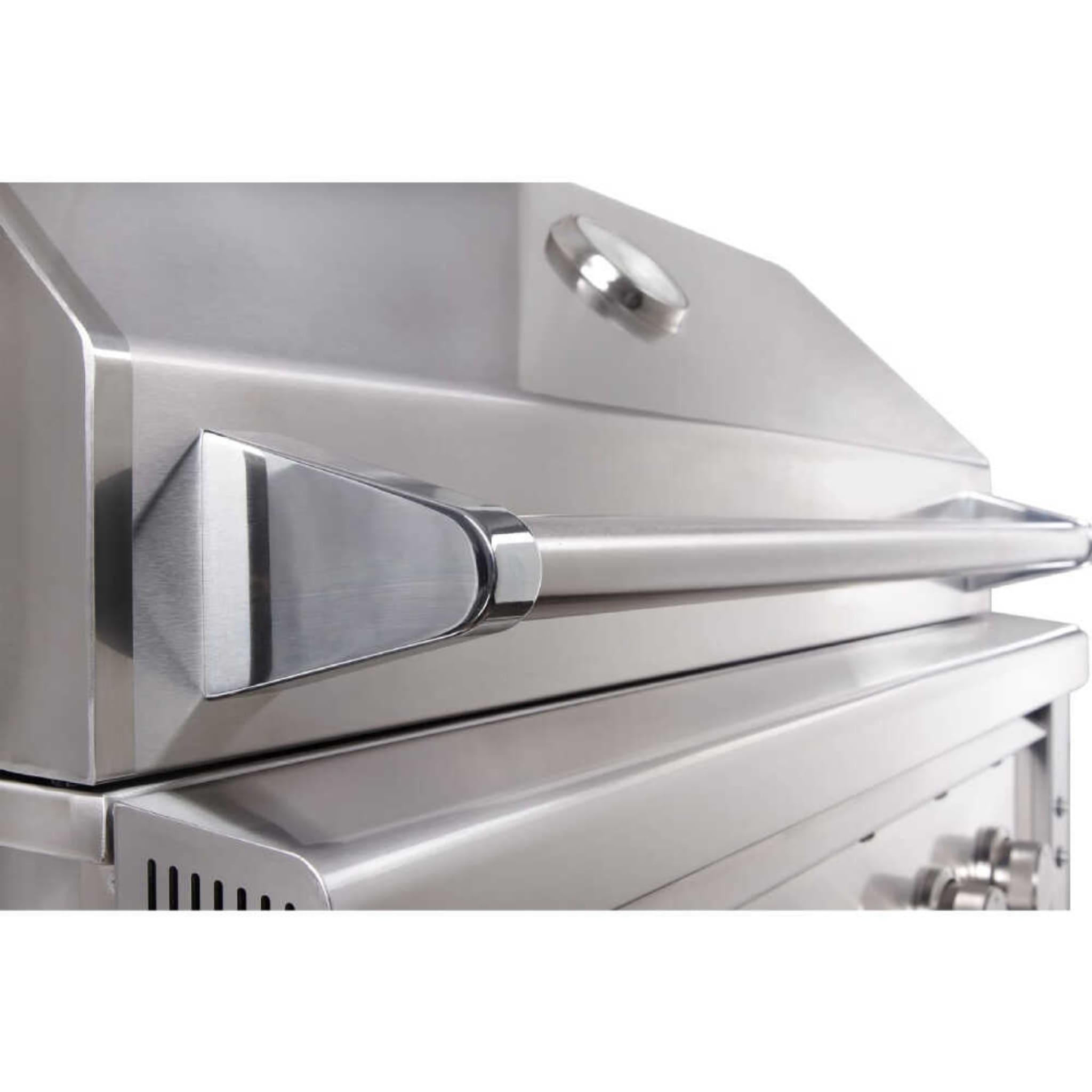Edgestar 89K BTU 36" Liquid Propane Freestanding LED Lighting Grill Cart With Rotisserie (SAK85914)